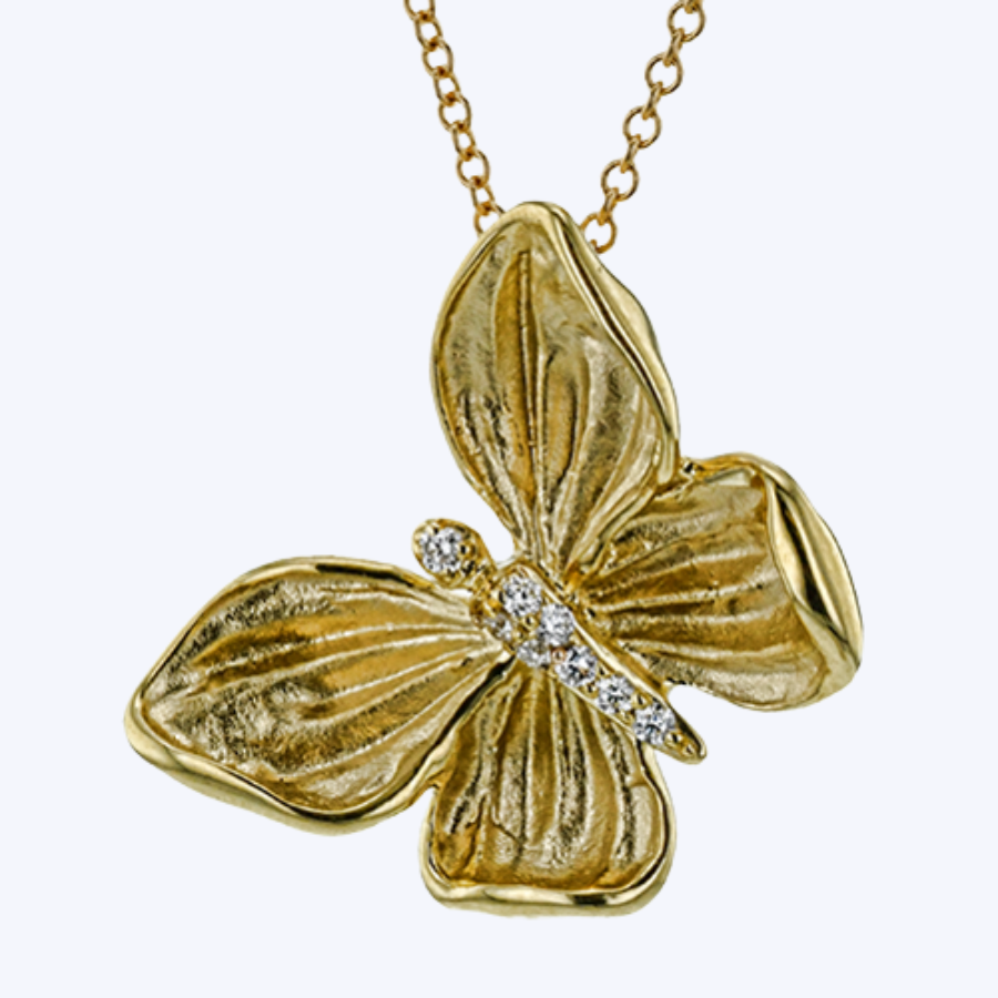 Butterly Pendant Necklace